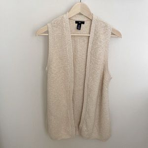 Gap knit women’s sleeveless cardigan